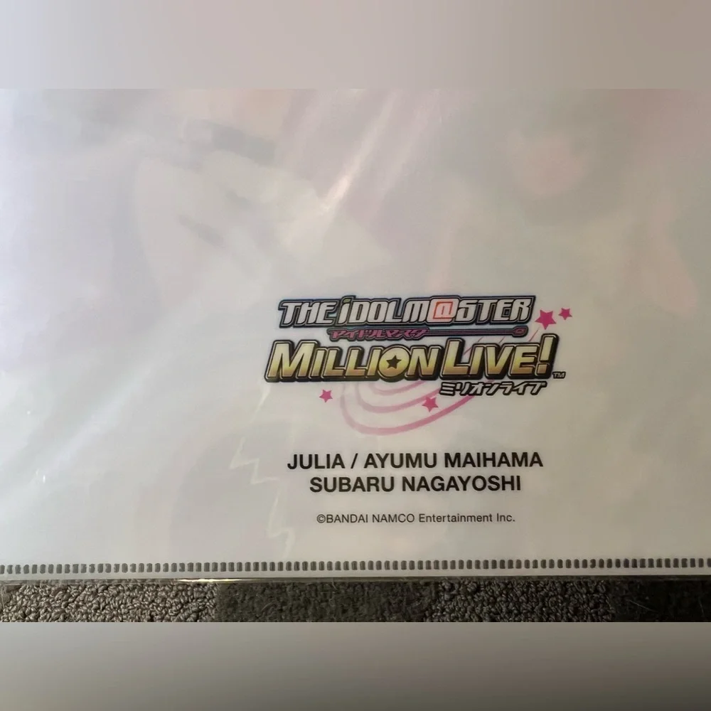 The Idolmaster / iDOLM@STER Million Live! Millionstars Clear File Folder Anime